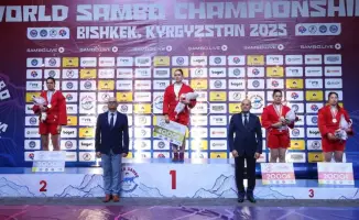 Карагандинские спортсмены завоевали медали на мировом чемпионате по самбо в Бишкеке