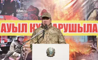 Новый пожарный пункт открылся в Жуантобе