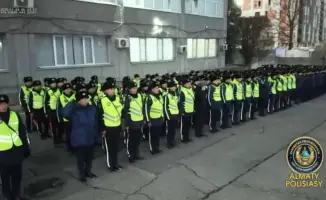 Обеспечение общественной безопасности: развод комплексных сил полиции в Алматы