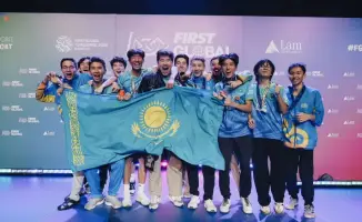 Казахстанская команда школьников завоевала четвертое золото на Всемирной Олимпиаде по робототехнике в Панаме