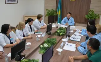 Асаин Байханов посетил кардиологический центр Павлодара