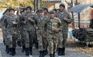 Осенний призыв в Десантно-штурмовых войсках Казахстана: более 1500 новобранцев начали обучение