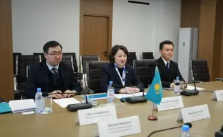 Ерлан Сарсембаев и Актота Раимкулова обсуждают проекты по сохранению тюркского культурного наследия