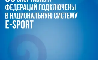 Цифровизация спорта в Казахстане 85 федераций подключены к системе E-sport