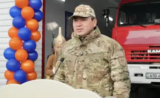 Открытие нового добровольного пожарного пункта в селе Акбулак: шаг к улучшению безопасности граждан в Западно-Казахстанской области