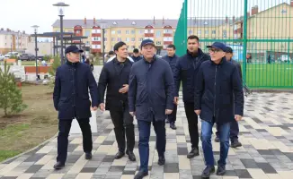 В Актобе открыли новый сквер, построенный депутатом Талгатом Салфиковым, улучшивший городскую инфраструктуру