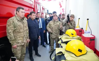 Туркестанская область: три новые опоры безопасности в борьбе с огнем