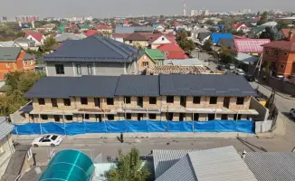 Снос незаконного здания в Алматы