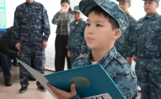 Кокпектинская школа открыла класс «Жас сақшы»