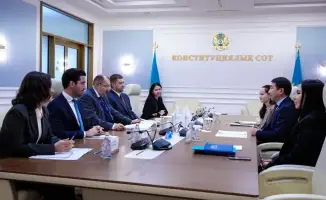 Встреча в Конституционном Суде: новые перспективы для юристов и молодежи Центральной Азии