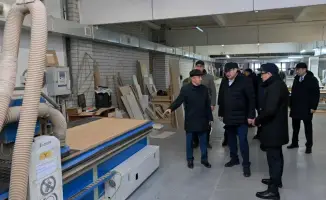 Аким области поддержал развитие местного производства корпусной мебели