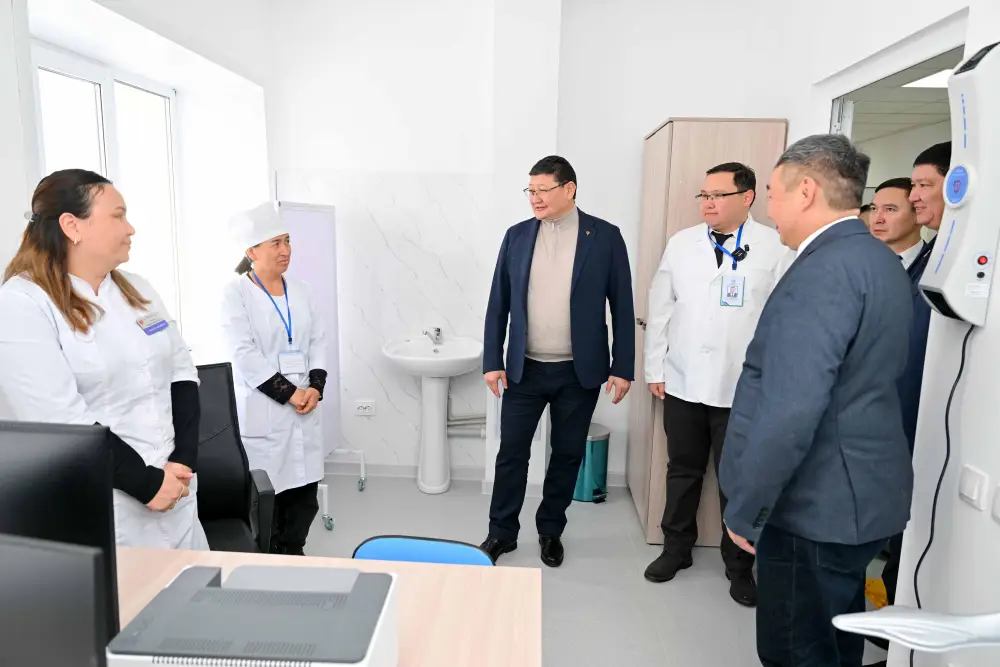 В селе Мақаншы спустя 27 лет завершено строительство здания и открыта врачебная амбулатория (9)