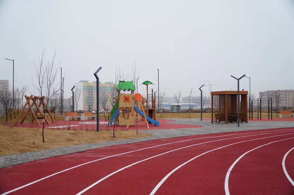 В г. Кокшетау завершается строительство спортивного комплекса «Кокше Арена» (5)