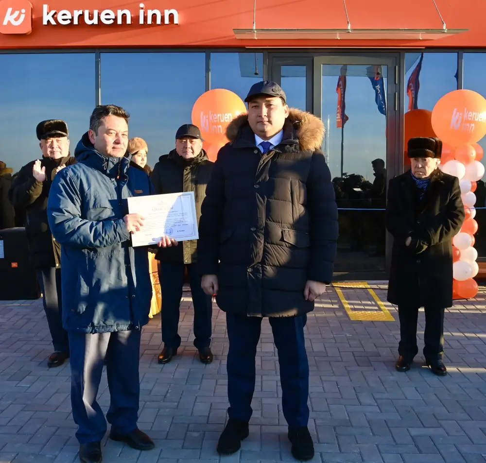 В Аральском районе открылся придорожный сервисный центр (10)