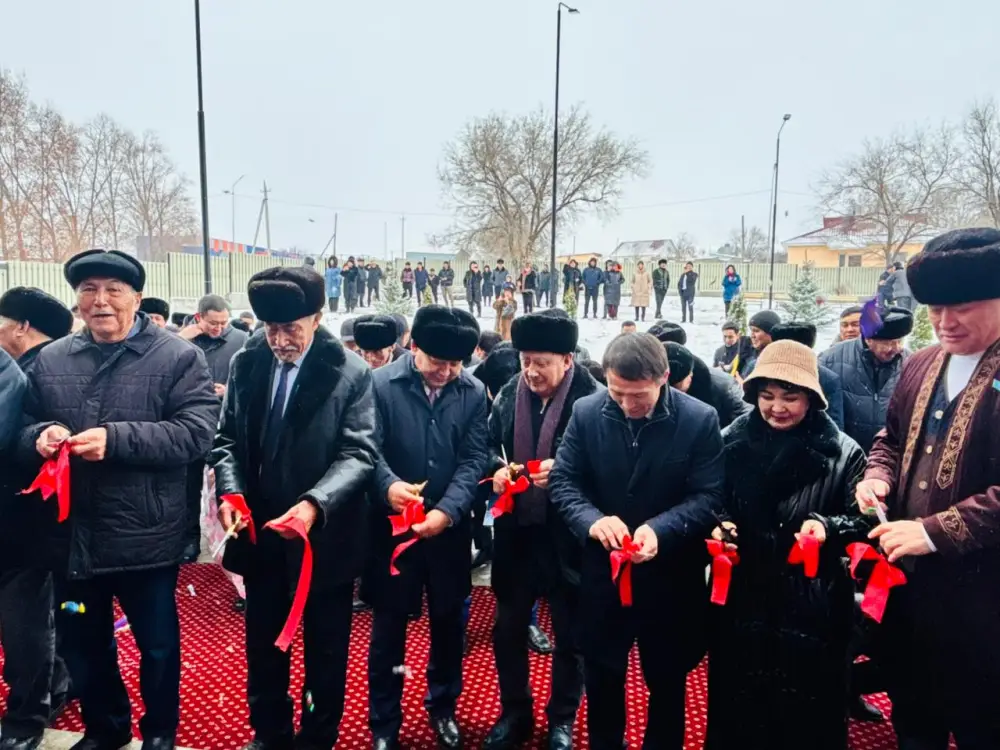 В селе Жылысай состоялось торжественное открытие нового Дома культуры (4)