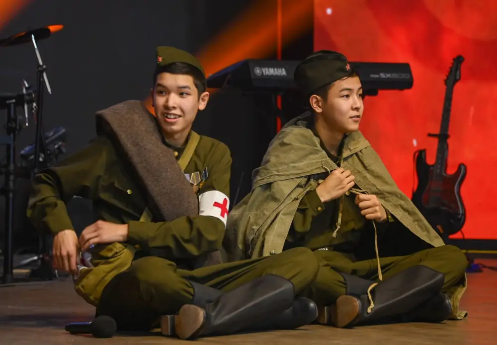 В Астане назвали лучших исполнителей военно-патриотической песни на фестивале «Жас сарбаз» (4)