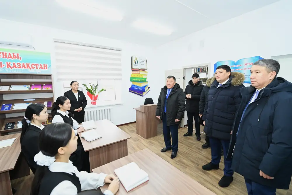 В селе Майдаколь сдан в эксплуатацию новый клуб на 100 мест (8)