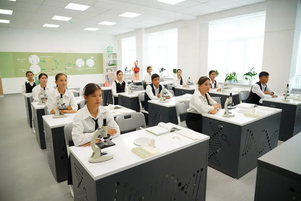 В ТУРКЕСТАНСКОЙ ОБЛАСТИ В РАМКАХ ПРОЕКТА «ШКОЛЫ БУДУЩЕГО» БЫЛО ВВЕДЕНО В ЭКСПЛУАТАЦИЮ 28 НОВЫХ ШКОЛ (4)