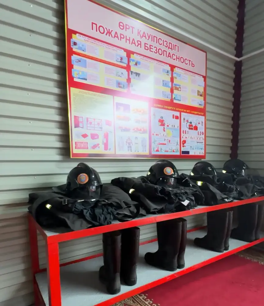 В населенных пунктах страны открыты еще 4 добровольных пункта «Ауыл құтқарушылары» (4)