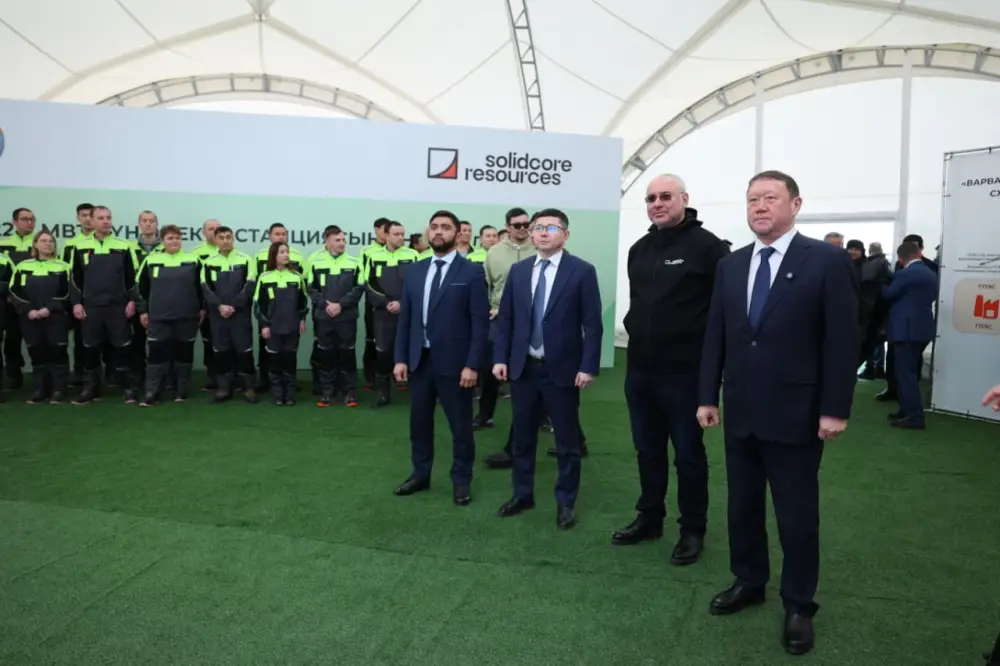 В Костанайской области запущена первая солнечная электростанция (7)