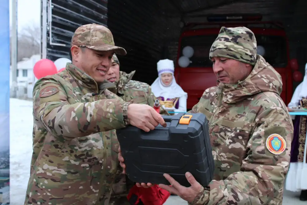 В области Жетісу введен первый добровольный пожарный пост (8)