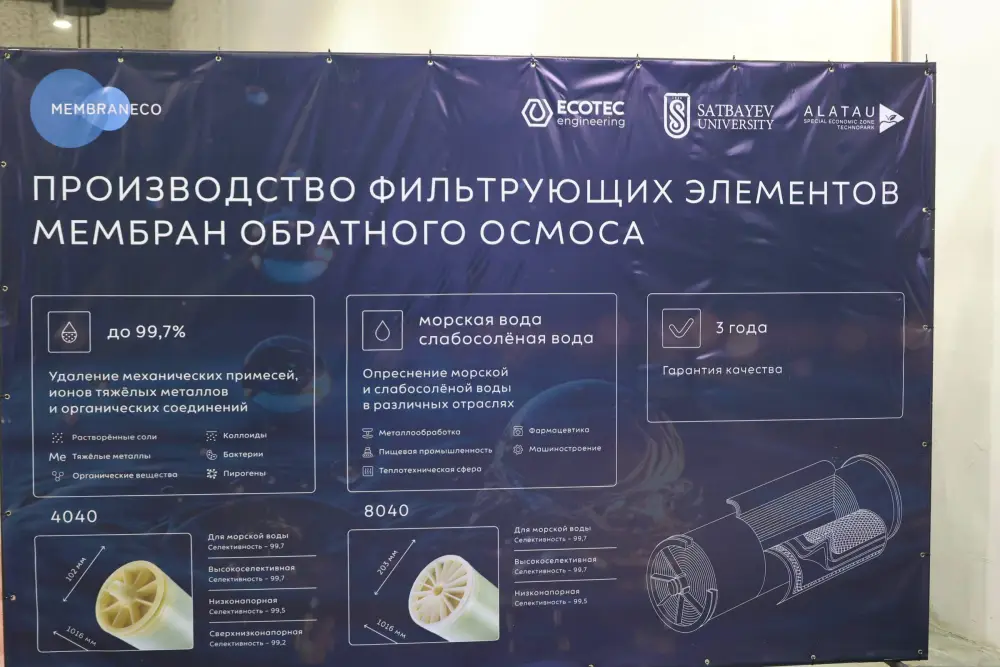 Satbayev University открывает первые в Казахстане производства мембран обратного осмоса и изоляционных материалов (8)