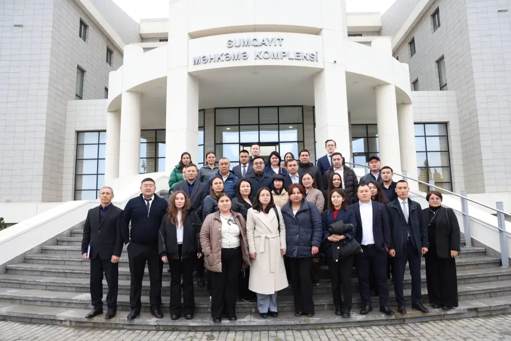 Магистранты Академии правосудия при Высшем Судебном Совете завершили двухнедельную стажировку в Академии юстиции Министерства юстиции Азербайджанской Республики (7)