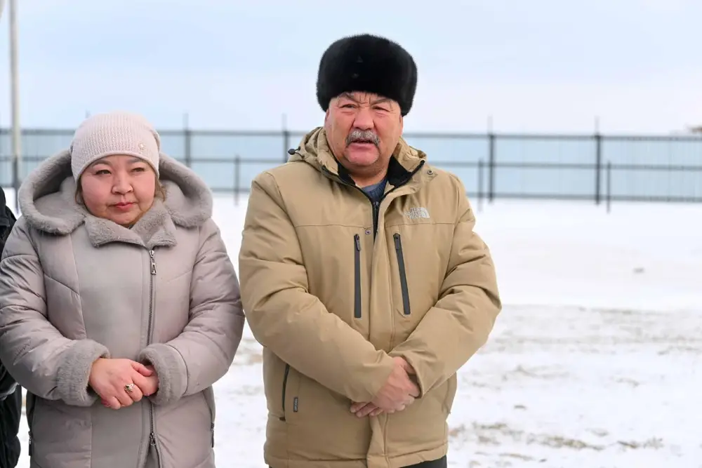 В поселке Шаган запущен центральный водопровод (10)