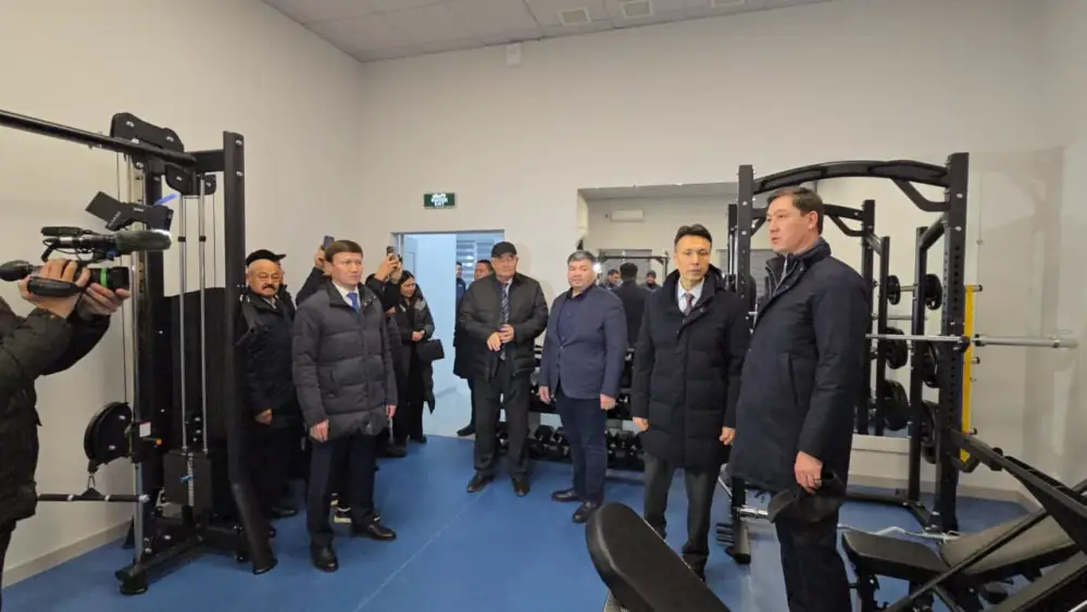 В селе Кейден сдан в эксплуатацию новый зал борьбы (10)