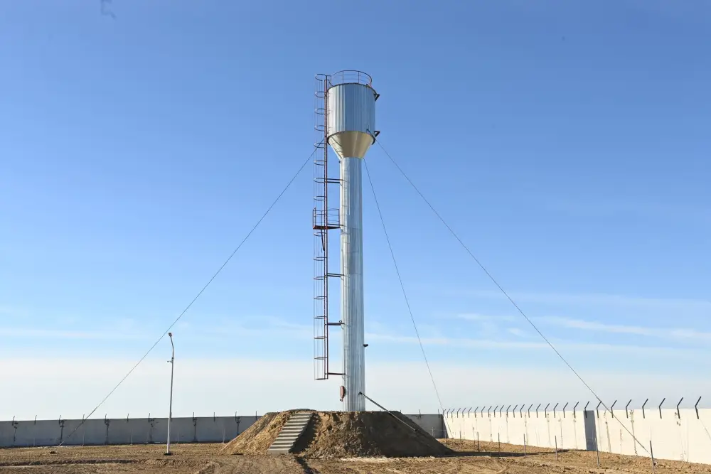 В населенный пункт Еримбетжага Аральского района подведена питьевая вода (5)
