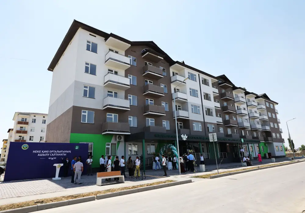 46 многоквартирных домов возводят в Жамбылской области (6)