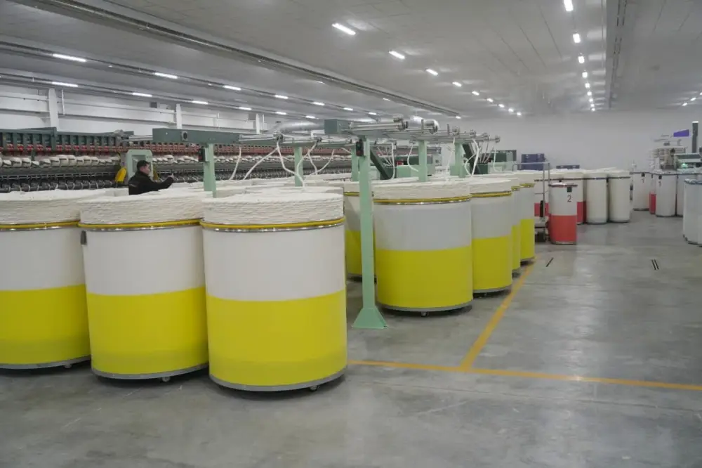 Хлопковый комплекс по производству текстиля полного цикла запустили в Туркестане (3)