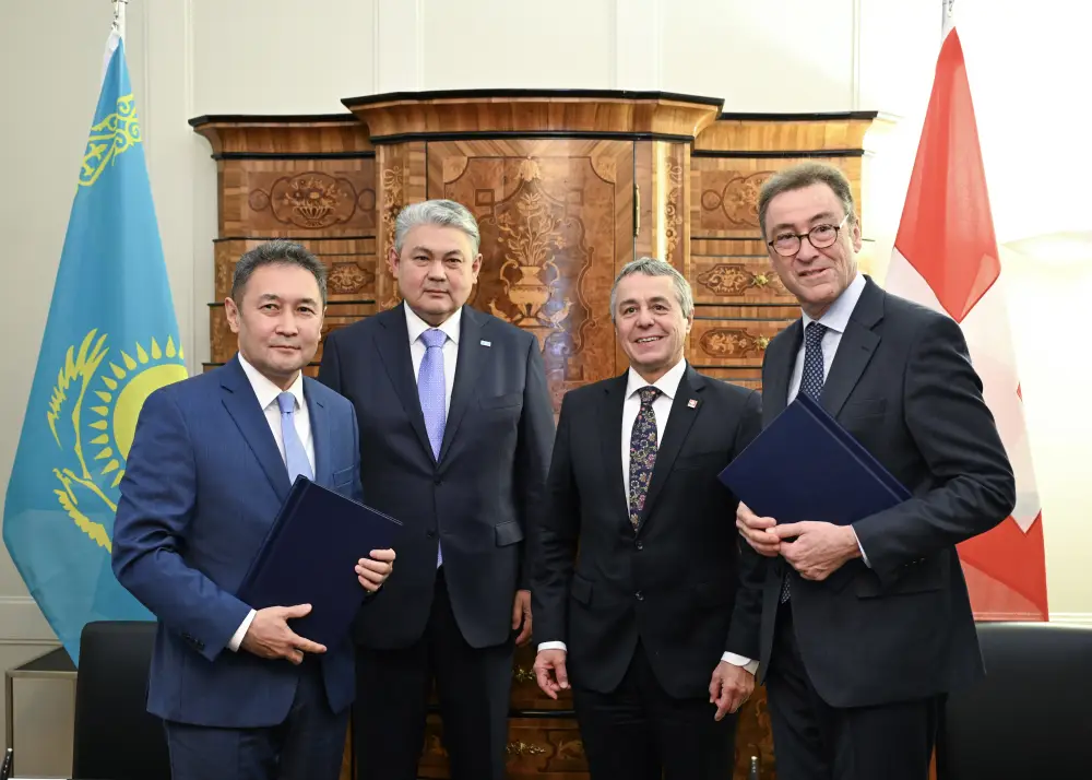 Казахстан и Швейцария нацелены на дальнейшее расширение партнёрства (6)