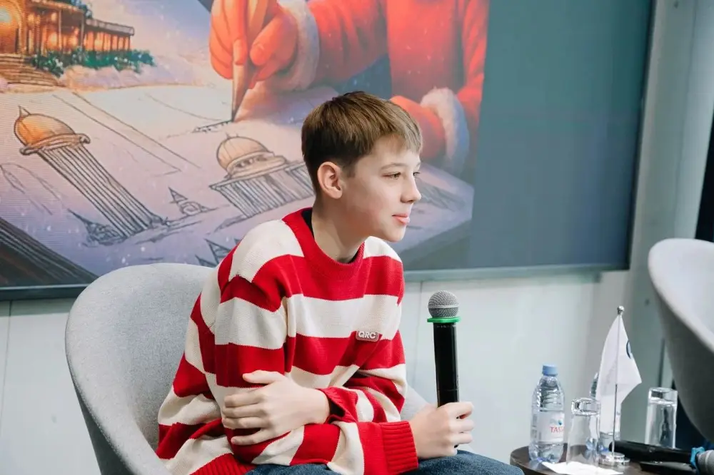 В Астане школьник презентовал серию экологических сказок (5)