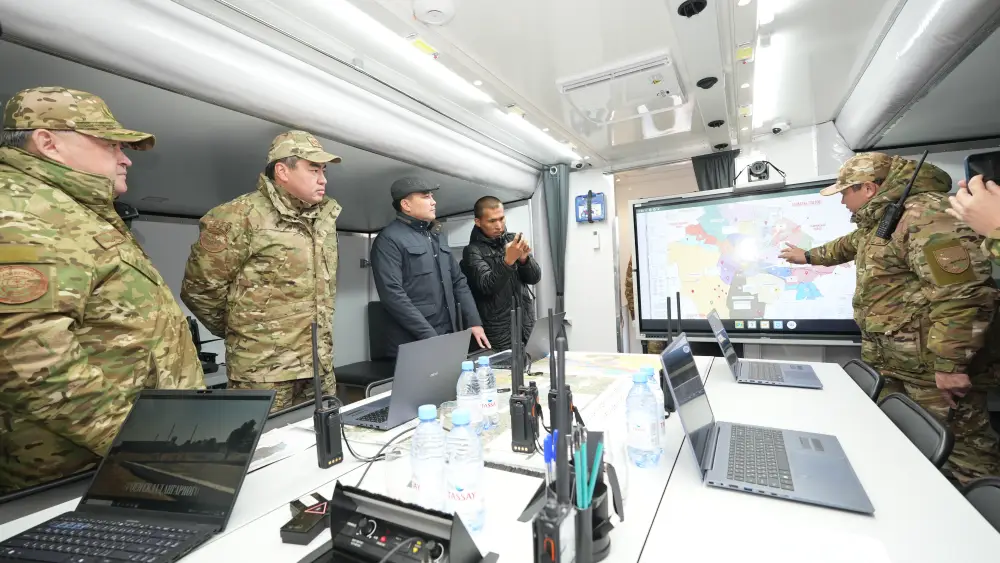 Материально-техническая база МЧС в Шымкенте усилена новым ангарным комплексом (9)