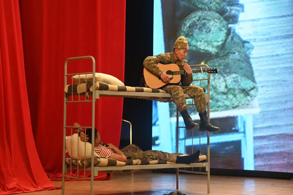 Жайдарман среди военных прошел в Актауском гарнизоне (2)