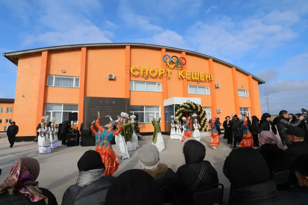 В Мангистау впервые открылся школа-интернат колледж для одарённых в сфере спорта детей (3)