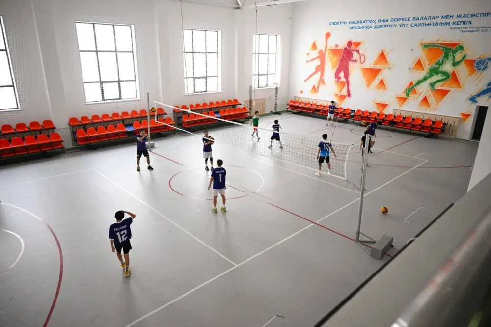 6 физкультурно-оздоровительных комплексов было введено в эксплуатацию в Павлодарской области в этом году (10)