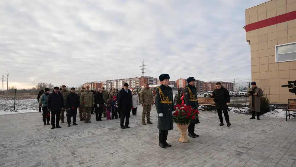 Глава МЧС открыл новую пожарную часть в Северо-Казахстанской области (9)