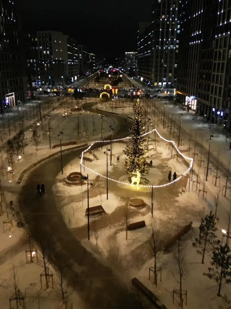 Горки, катки и новогодние елки: где в Астане расположены главные зимние локации (8)