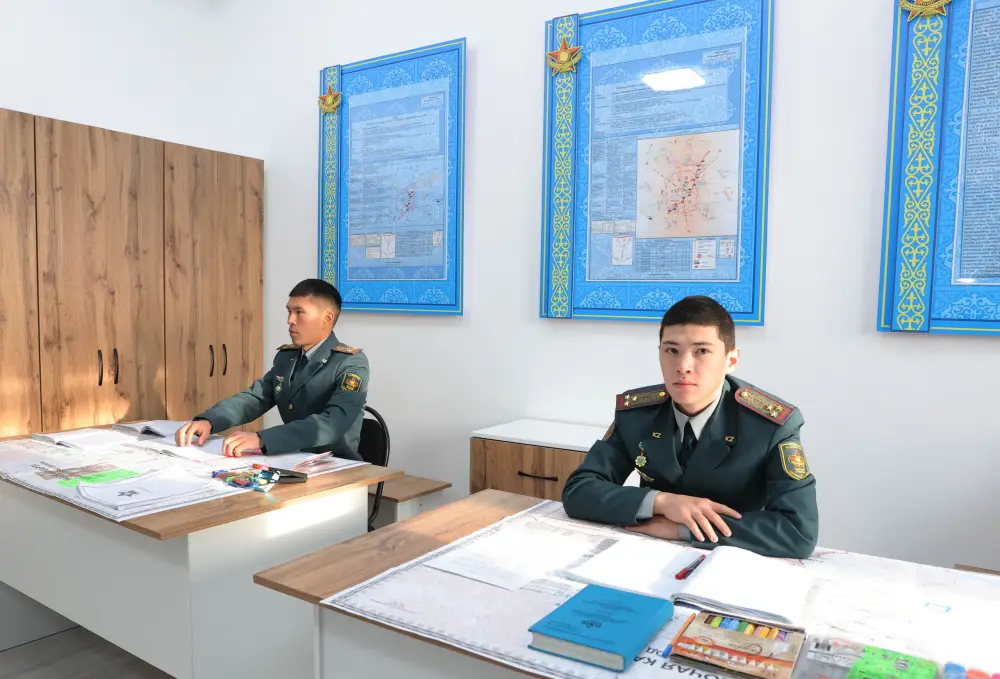 Военную казарму на 120 мест открыли в Жамбылской области (6)