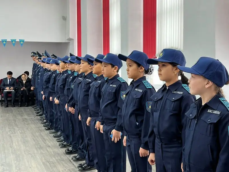 В одной из школ Каркаралинского района открылся класс «Жас сақшы» (5)