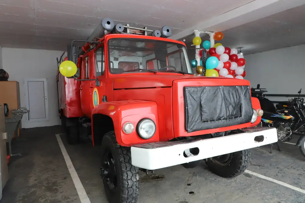 В селе Атасу области Ұлытау открылся новый пункт добровольных противопожарных формирований (10)