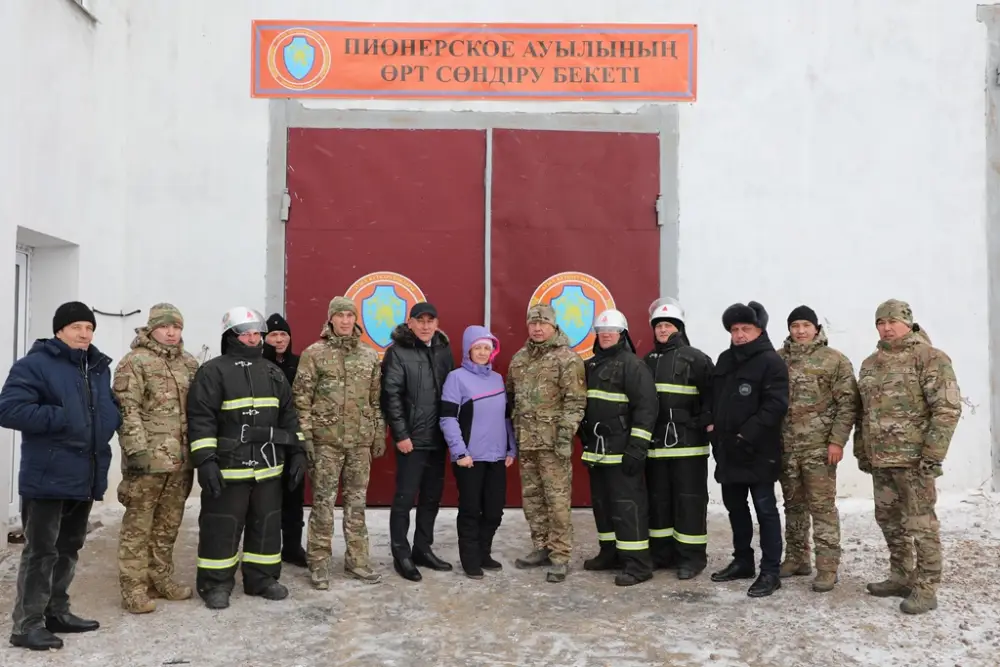 Сеть сельских добровольных пунктов пожаротушения расширяется: открыты еще 5 объектов (4)