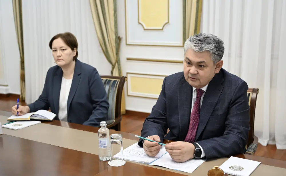 Министр иностранных дел Казахстана принял Посла Беларуси (2)