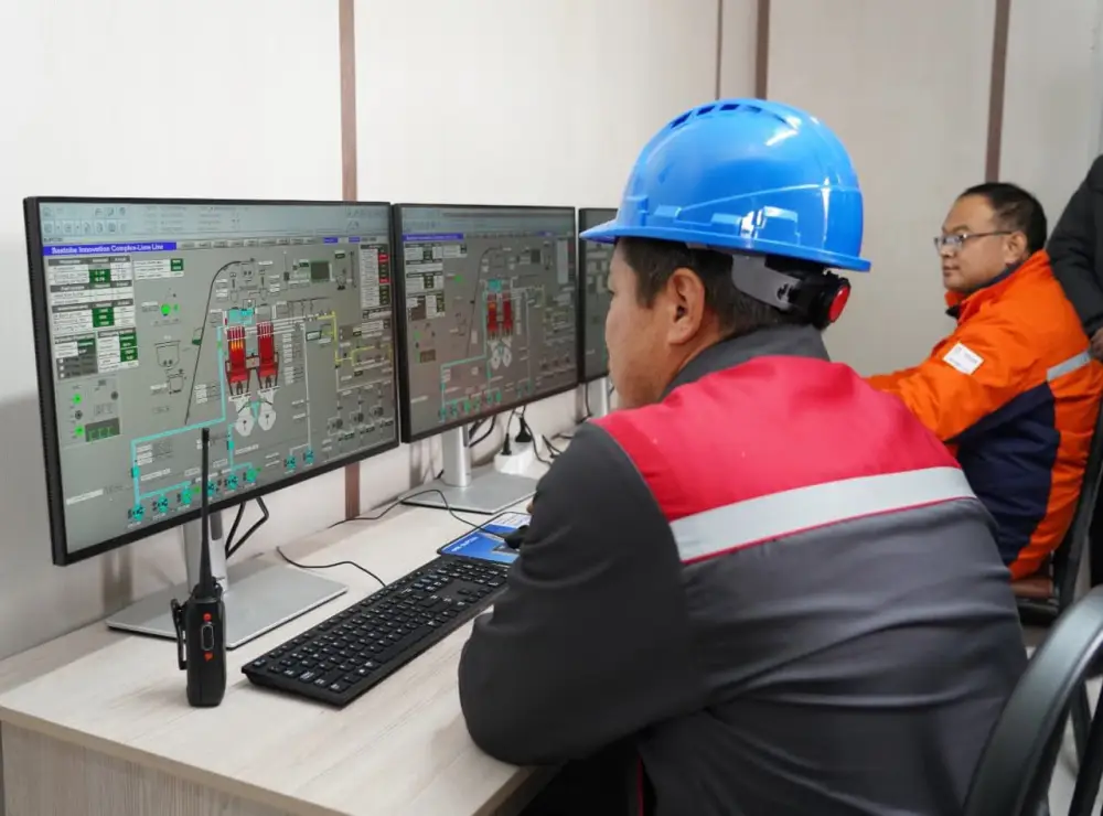 В ТУРКЕСТАНСКОЙ ОБЛАСТИ ОТКРЫТ ЗАВОД ПО ПРОИЗВОДСТВУ ИЗВЕСТИ, СООТВЕТСТВУЮЩИЙ СОВРЕМЕННЫМ ТРЕБОВАНИЯМ (7)