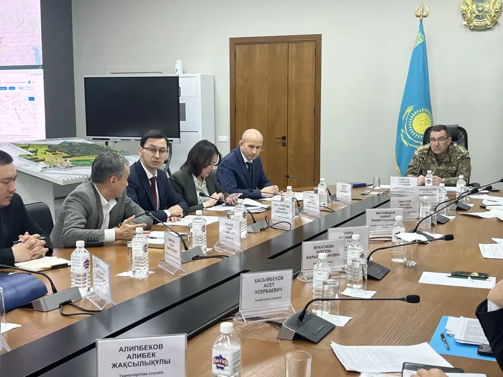 В МЧС проведена совместная тренировка с республиканскими службами гражданской защиты (4)