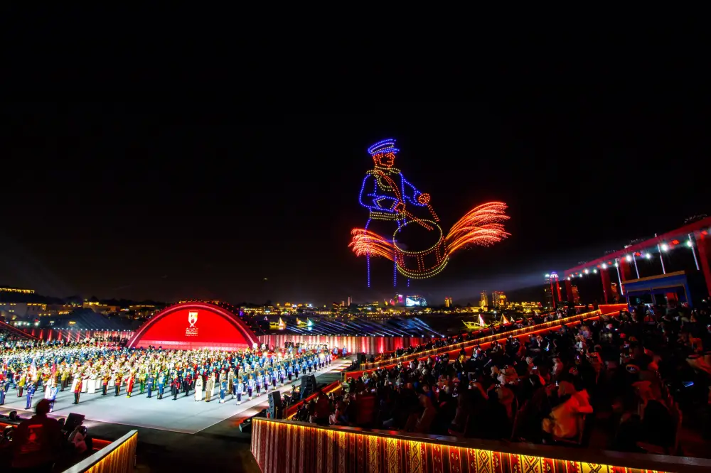 Военные музыканты Вооруженных сил Казахстана успешно выступили на І Международном фестивале военной музыки в Дохе (5)