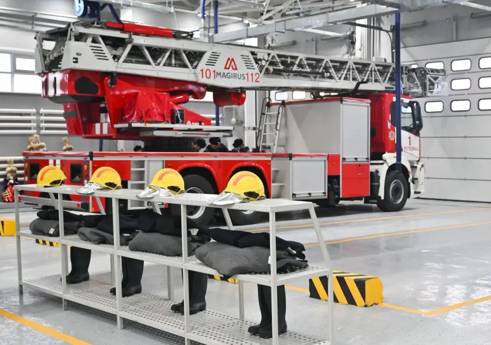 В Петропавловске открыли пожарное депо (4)