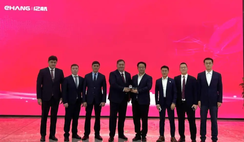 Казахстан изучает опыт EHang в сфере городской воздушной мобильности и беспилотной авиации (5)